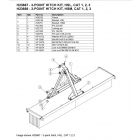 SweepAway 3 Point Linkage Bracket