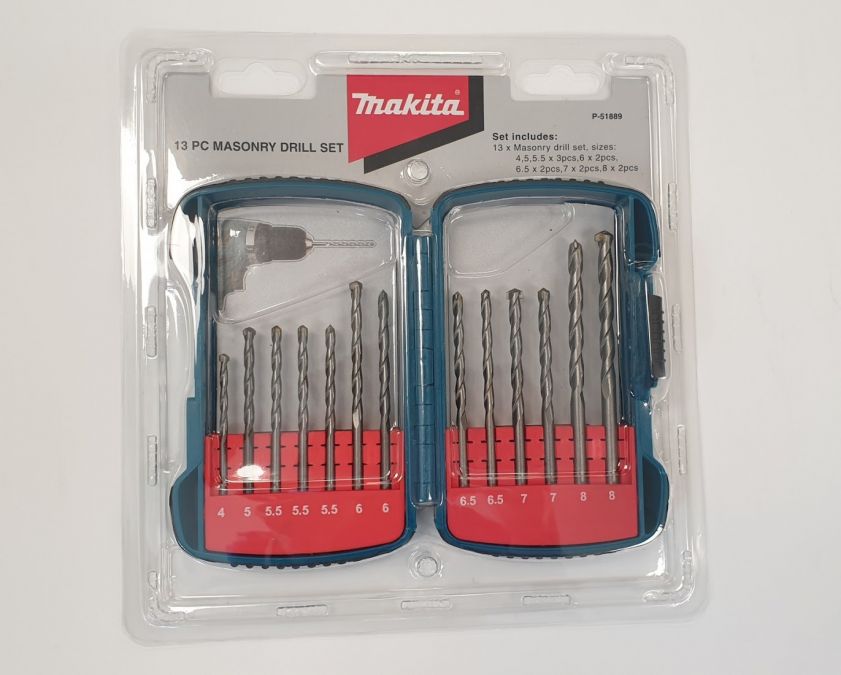 Makita masonry drill bit set outlet