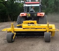 Blec Power Box rake tractor Loader Mounted