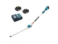 Makita DUN500WRTE Pole Hedge Trimmer c/w 2 x 5Ah battery & charger