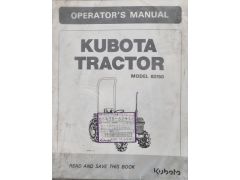 Kubota B2150 Operator Manual