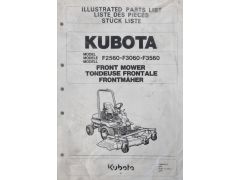 Kubota F60 Part List