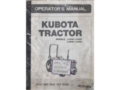 Kubota L50 Operator Manual