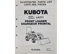 Kubota LA211 Parts List