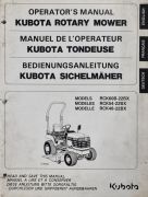 Kubota RCK60B-22BX Manual
